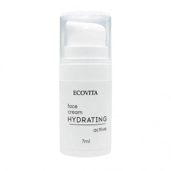 Крем для обличчя “Активне зволоження з гіалуроновою кислотою та трегалозою” — відновлення і пружність Face cream hydrating active Ecovita