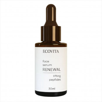 Сироватка для обличчя “Ліфтинг з пептидами GHK-Cu та Matrixyl®” — пружність і омолодження шкіри Face serum renewal lifting peptides Ecovita