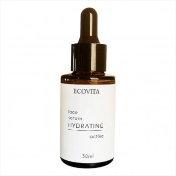 Сироватка для обличчя “Глибоке зволоження та відновлення” з Fucogel®, Trehalose та центелою Face serum hydrating active Ecovita