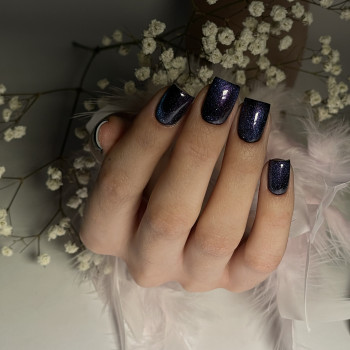 Манікюр, гель лак, космічний гель лак