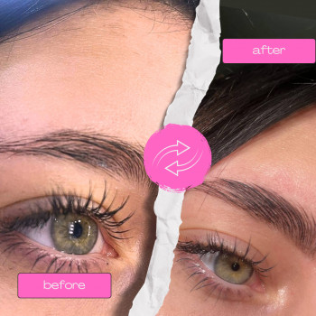 Ламінування та фарбування брів