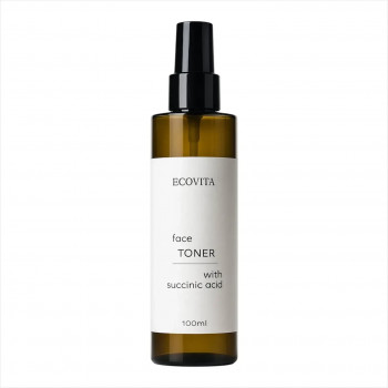 Тонік для обличчя з бурштиновою кислотою Face toner with succinic acid Ecovita
