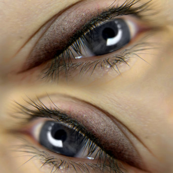 Перманент стрілки з розтушовкою
                    Майстер перманентного макіяжу Дана Вінниця