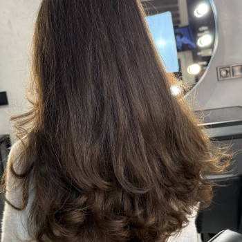 Стрижка каскад