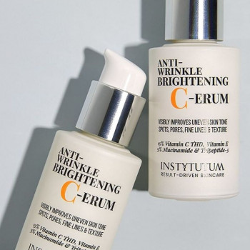 СИРОВАТКА З ВІТАМІНОМ С ANTI-WRINKLE BRIGHTENING C-ERUM