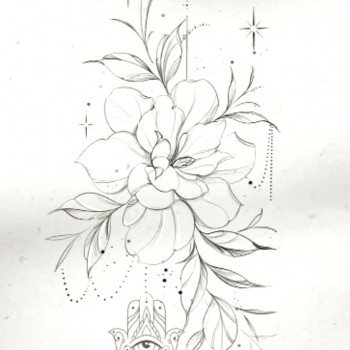 Тату эскиз, фото - Тату майстер Наталiя Дзюбiна