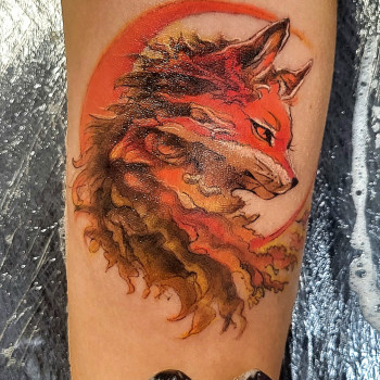 цветные, лиса