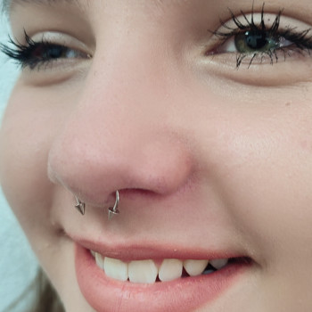 Пірсинг септум
  
 