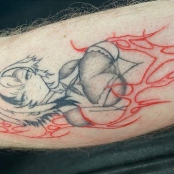 Тату в стилі аніме
   