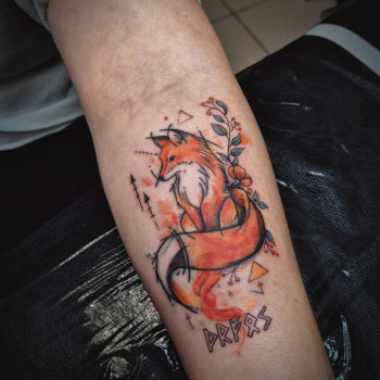 Тату  #корекція #coverup, фото - Тату мастер Ірина Собко