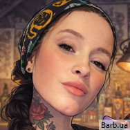 Тату мастер Зоряна Степована на Barb.ua
