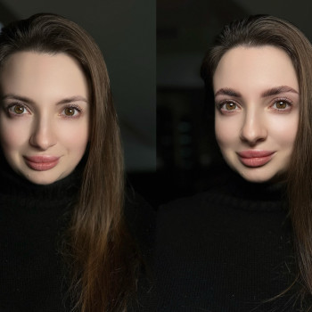 Нежное ламинирование бровей с аккуратным окрашиванием 🤍

Максимально естественный результат:
— мя...