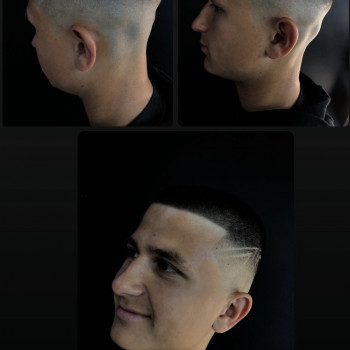 чоловіча стрижка, барбер