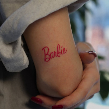 Тату женские надпись, фото - Тату салон TATTOO LAMARCH