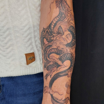 Фото з портфоліо майстра Вікторія Островська (тату майстер, Броди)