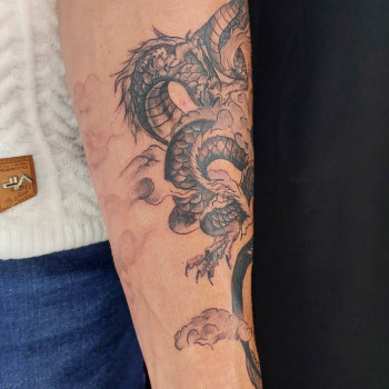 Фото з портфоліо майстра Вікторія Островська (тату майстер, Броди)