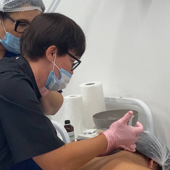 Чистка спини + хімічний пілінг