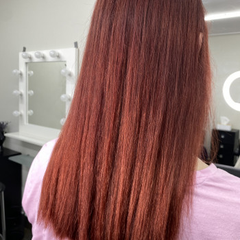 Фарбування в рудий колір