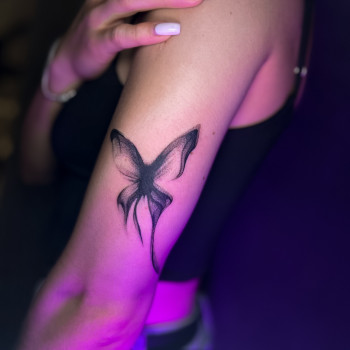 Бабочка, фото - тату салон TATTOO LAMARCH