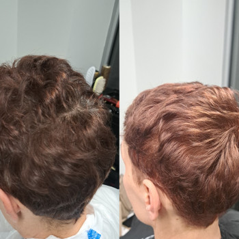 Покраска, фото - парикмахер Марина Мотова