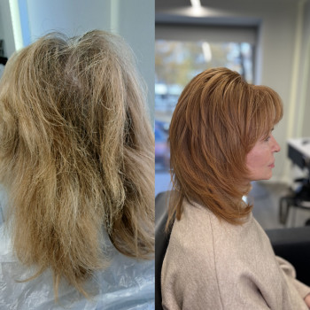 Покраска, фото - парикмахер Марина Мотова