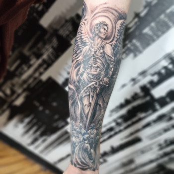 Фото из портфолио мастера Алена Мельник (тату мастер, Днепр)