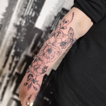 Фото из портфолио мастера Алена Мельник (тату мастер, Днепр)