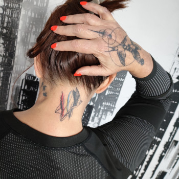 Фото из портфолио мастера Алена Мельник (тату мастер, Днепр)