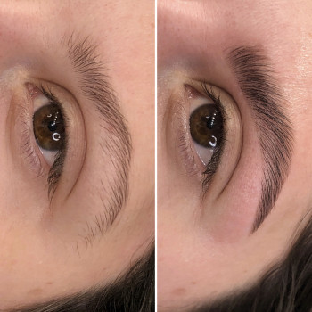 Ламінування, корекція, фарбування брів фарбою