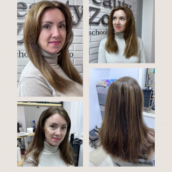 Поверення в натуральний з накопичення кольору по довжині