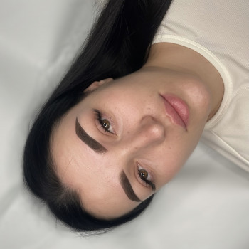 Перманент відразу після процедури, фото - майстер перманентного макіяжу Анна Савченко