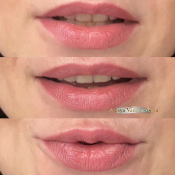 Заживший, фото - мастер перманентного макияжа Алеся Вансяцкая