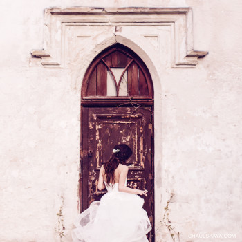 Фотосесія на природі пари у полі, фото - Весільний фотограф Анна Шаульська