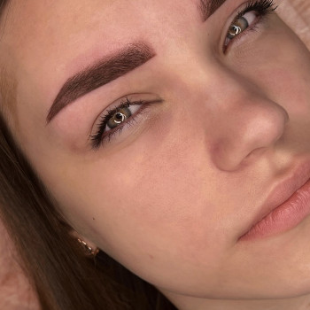 Перманент брів первинна процедура.