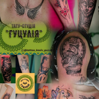 Фото из портфолио мастера Людмила Сурченко (тату мастер, Косов)