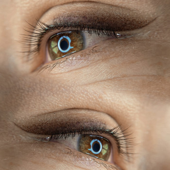 Розтушована стрілочка
                    Мастер перманентного макияжа  Хмельницкий