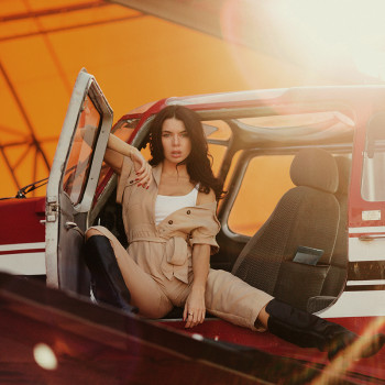 Фотосесія в боді на заході сонця літня, фото - Весільний фотограф Анна Шаульська