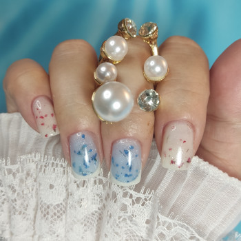 Фото з портфоліо майстра Олена Пустовалова (майстер манікюру, Краматорськ)