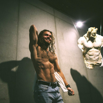 Еротична фотосесія у студії чоловіча, фото - Весільний фотограф Анна Шаульська