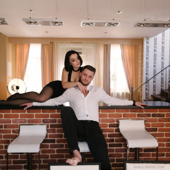 Еротична фотосесія пари лав сторі, фото - Весільний фотограф Анна Шаульська