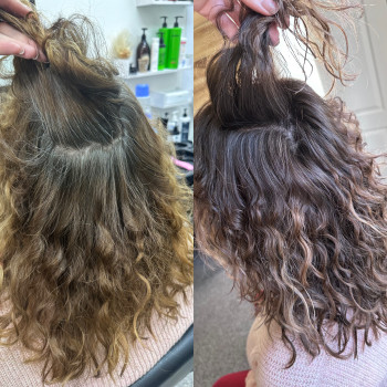 Фото из портфолио мастера Алина Соколова (парикмахер-универсал, Кременчуг)