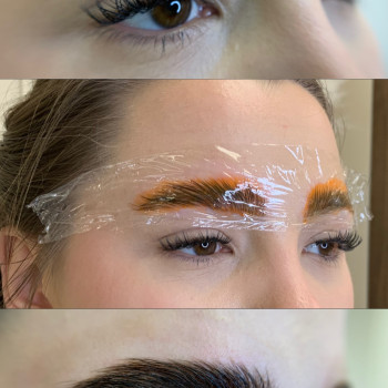 Ламінування, фарбування та корекція брів