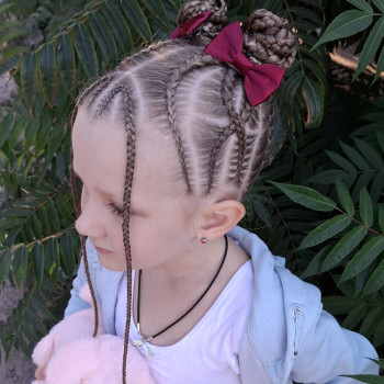 Фото из портфолио мастера Анастасія Петренко (брейдер, Харьков)