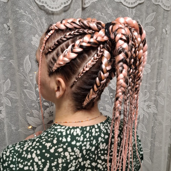 Фото из портфолио мастера Анастасія Петренко (брейдер, Харьков)