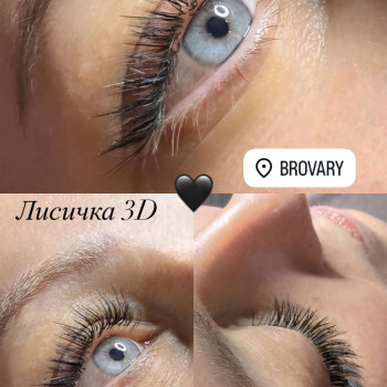 Фото з портфоліо майстра Олена Пильтяй (лешмейкер, Бровари)