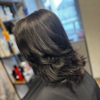 Каскад та укладка на браш