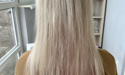 Наращивание волос до 100 грам (микро, нано капсулы) Майстер з нарощування волосся Ярослава Київ