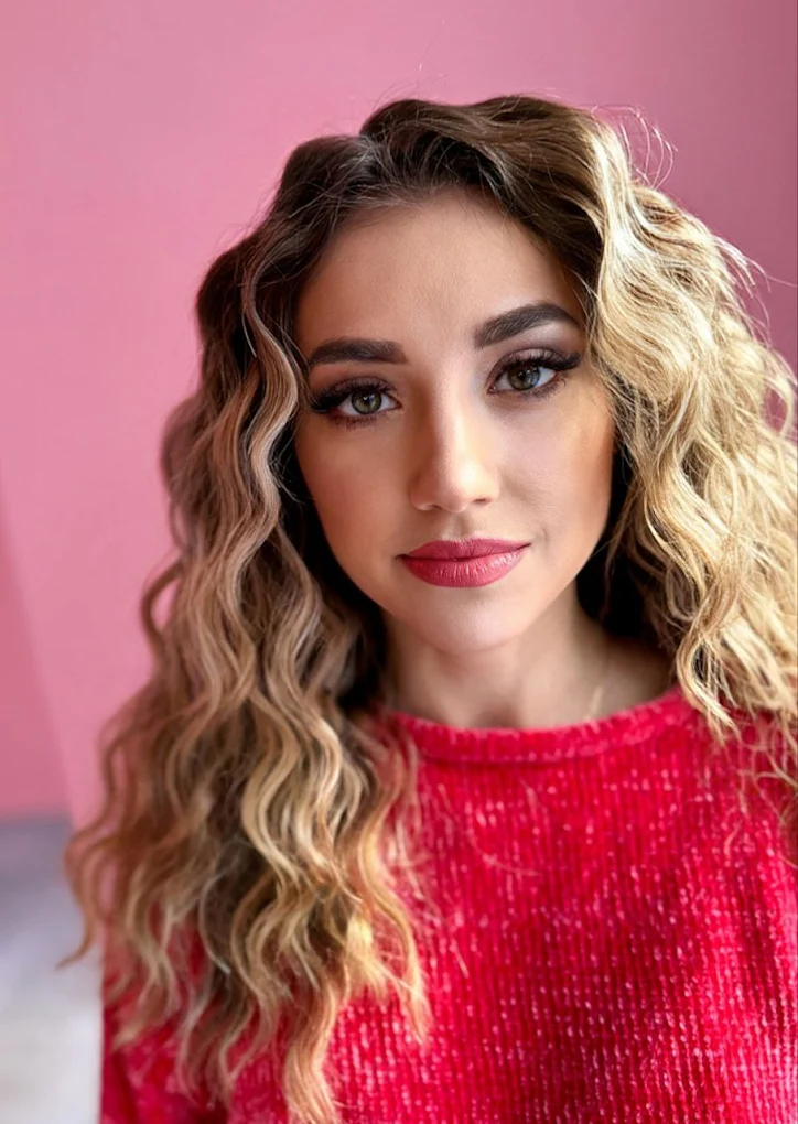 Бежевий блонд балаяж русявий колір волосся, фото - Салон краси Retreat Beauty Place