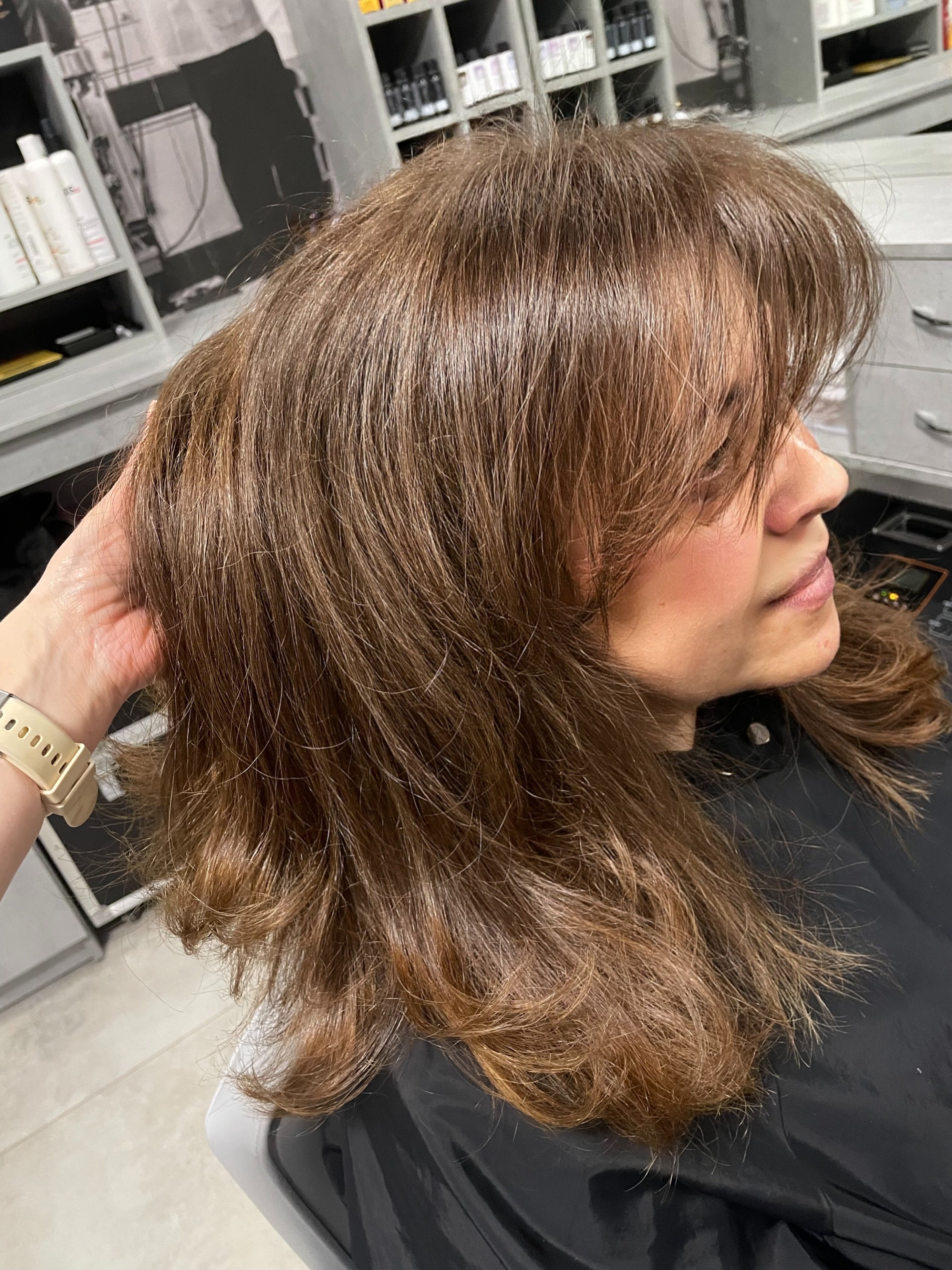 Стрижка каскад з чолкою, фото - Жіночий перукар Оксана Листопадова