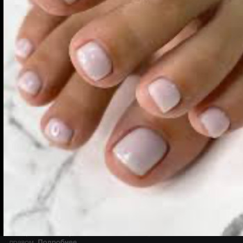 Педикюр в комби технике +покрытие гель лаком 600гр,время работы 1.30